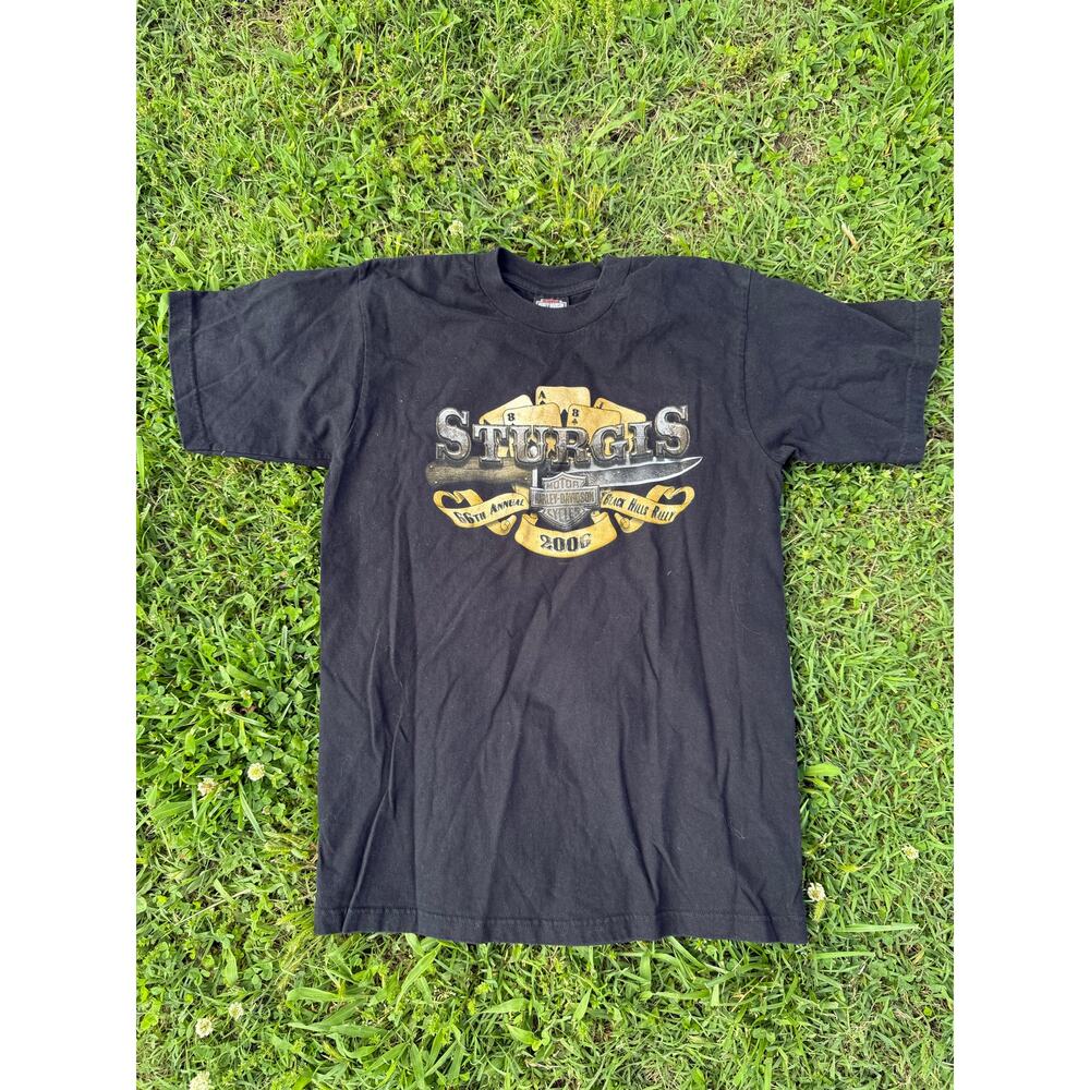 2006 Y2K Harley Davidson Mt. Rushmore Tee Large